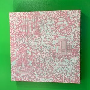 Lilly Pulitzer canvas
